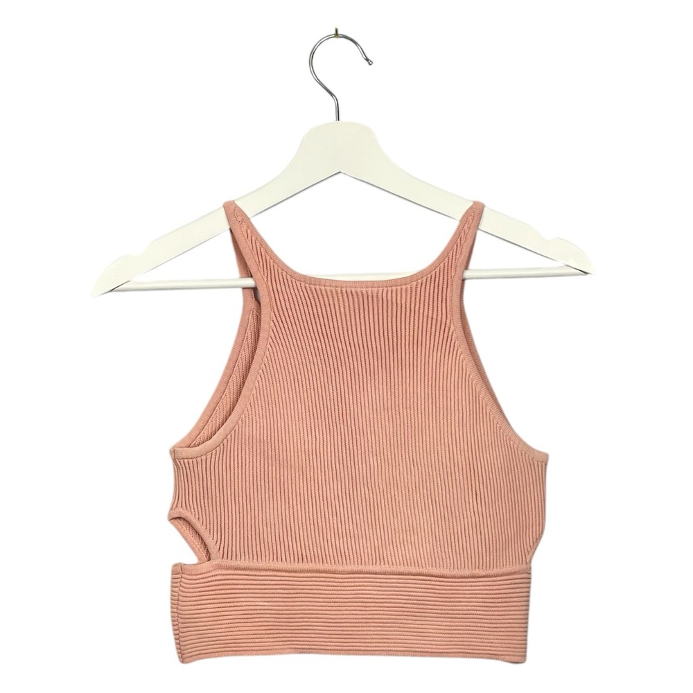 Jonathan Simkhai Stretch-Knit Ribbed Crop Top - Picture 5 of 8